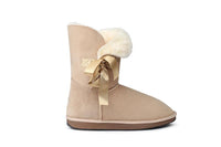 Swarovski Heel Short Betty Bow Ugg Boots - EzyShopDirect