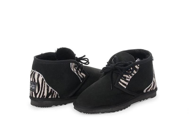 Zebra Desert Ugg Boots - EzyShopDirect