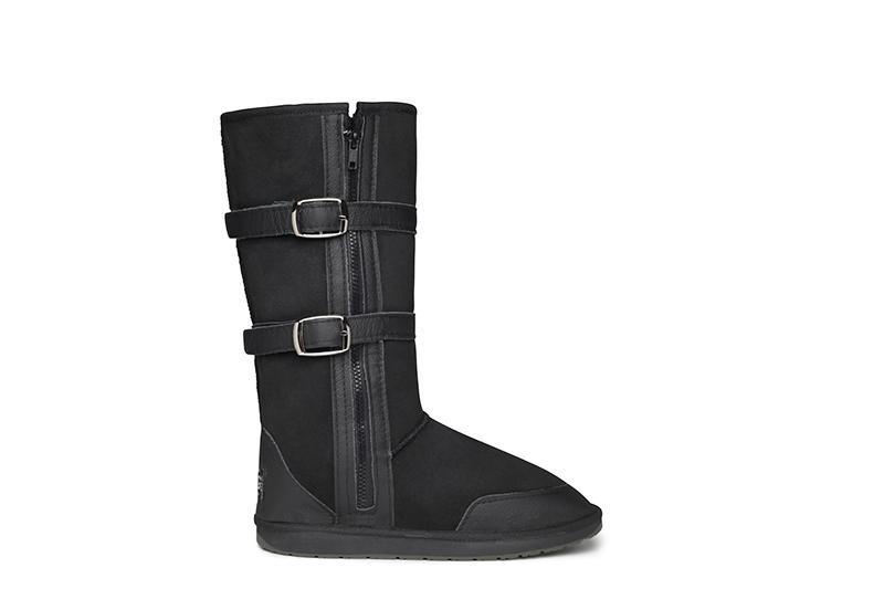 Tall Belt Strap Ugg Boots - EzyShopDirect