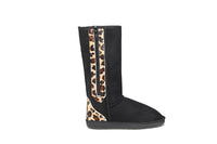 Leopard Zip Up Tall Ugg Boots - EzyShopDirect