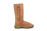 Classic Hiking Tall Lace Up Ugg Boots - EzyShopDirect