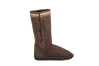 Boho Lace Up Tall Ugg Boots - EzyShopDirect