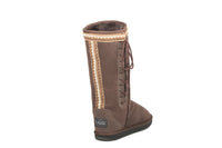 Boho Lace Up Tall Ugg Boots - EzyShopDirect