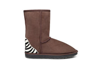 Zebra Short Ugg Boots - EzyShopDirect