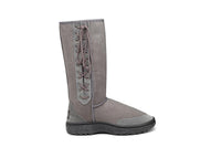 Classic Hiking Tall Lace Up Ugg Boots - EzyShopDirect