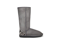 Zebra Tall Ugg Boots - EzyShopDirect