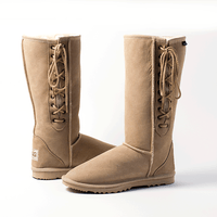 Classic Lace-Up Tall Ugg Boots - EzyShopDirect
