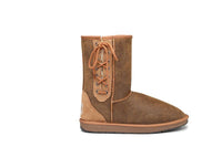 Kids 3/4 Lace Up Ugg Boots - EzyShopDirect