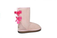 Short Bella Bow Ugg Boots - EzyShopDirect